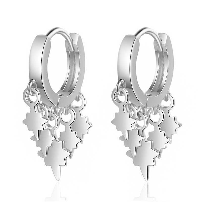 Little Geometry leafs Pendants Small Hoop Earrings Gold Silver Color Loop Huggie Earrings Fashion Party Jewelry Gifts for Women
Little Geometry leafs Pendants Small Hoop Earrings Gold Silver Color Loop Huggie Earrings Fashion Party Jewelry Gifts for Women