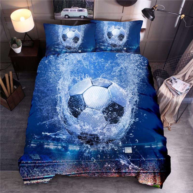 3D Printing Football Bedding Set Kids' gift Bedroom Decoration for Child Boy's Bedclothes Queen /King/ Bed Set, Black
3D Printing Football Bedding Set Kids' gift Bedroom Decoration for Child Boy's Bedclothes Queen /King/ Bed Set, Black