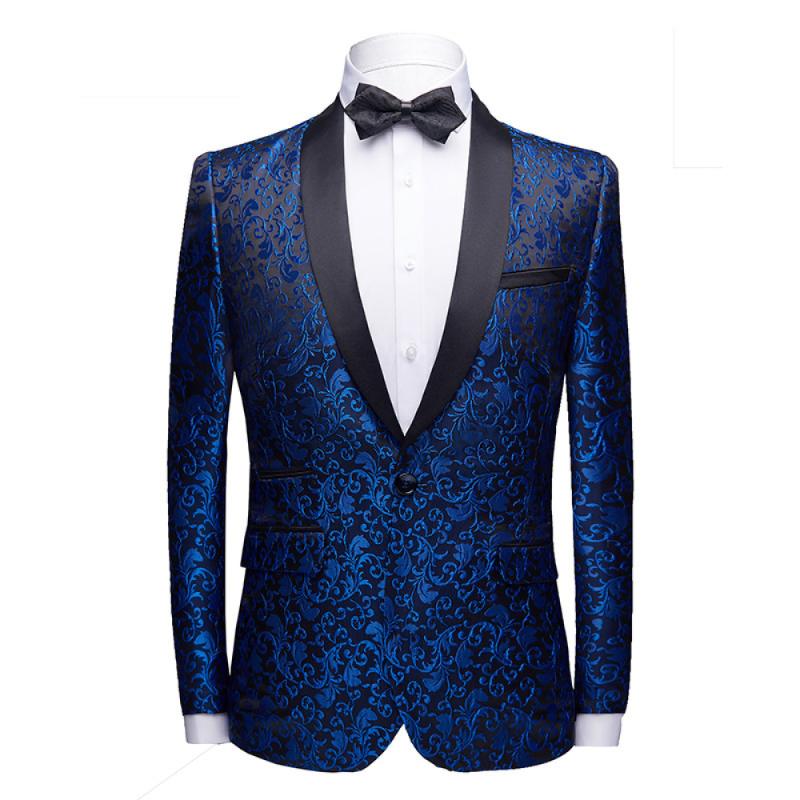 2020 Solid Color Blazers for Men Fashion British Business Casual Suit Boutique Flower Cloth Fancy Suitwedding Blazer Masculine, Black
2020 Solid Color Blazers for Men Fashion British Business Casual Suit Boutique Flower Cloth Fancy Suitwedding Blazer Masculine, Black