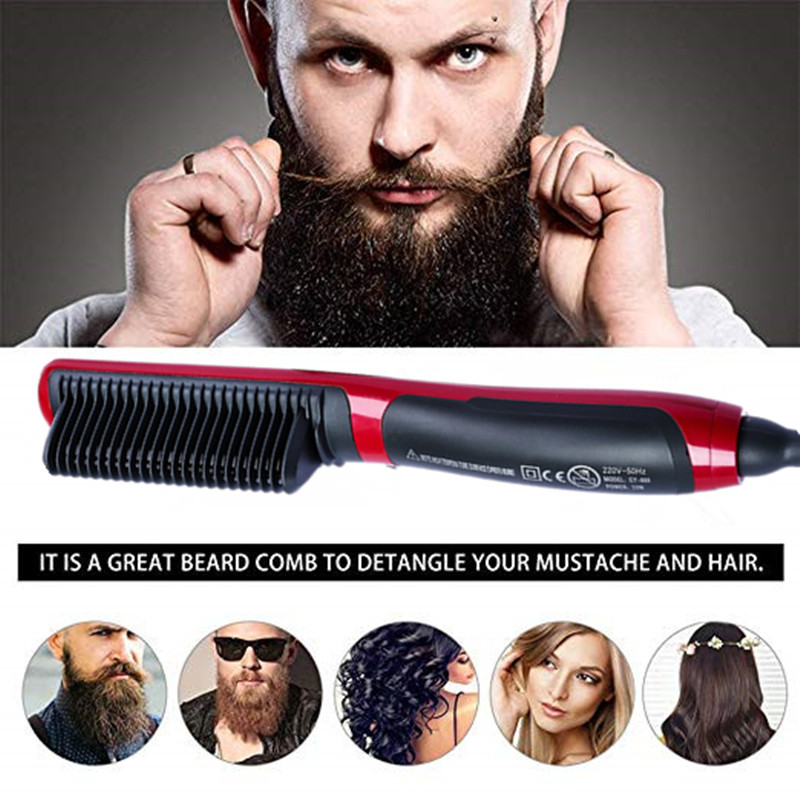 2019 Multifunctional Quick Beard Straightener Comb Hair Curler Straightening Permed Clip Comb Styler Electric Hair Tool for Men
2019 Multifunctional Quick Beard Straightener Comb Hair Curler Straightening Permed Clip Comb Styler Electric Hair Tool for Men