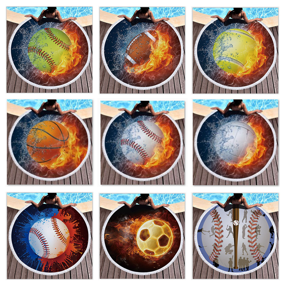 retail 27 colors baby blanket microfiber football fire printed round Tassel Beach towel Play Mat designer weighted blanket Shawl Picnic Rugs, Mix 27 colors;tell me color
retail 27 colors baby blanket microfiber football fire printed round Tassel Beach towel Play Mat designer weighted blanket Shawl Picnic Rugs, Mix 27 colors;tell me color