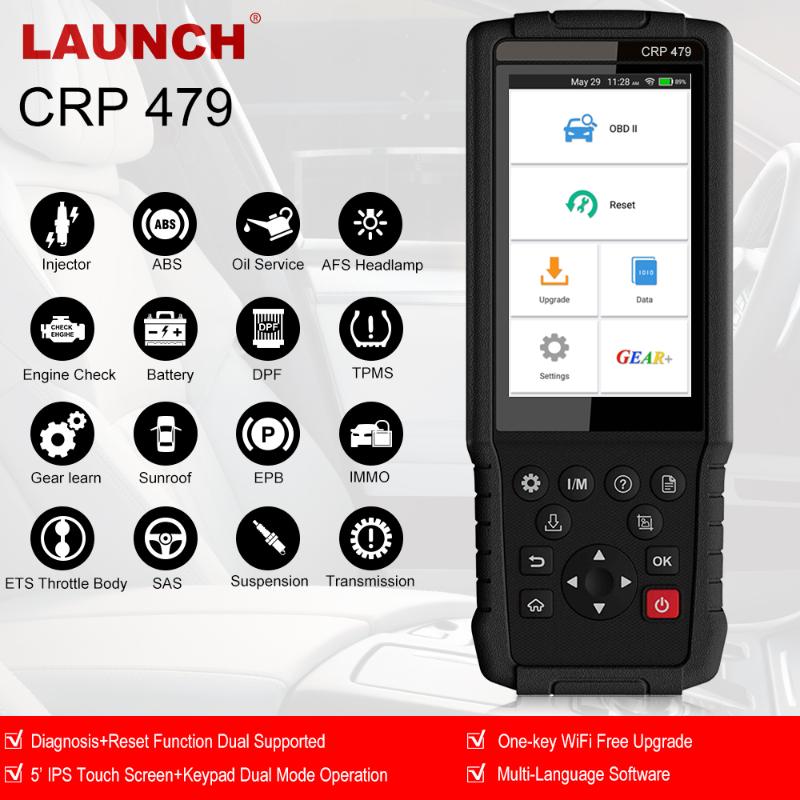 X431 OBD2 Scanner Engine ABS Oil DPF EPB IMMO TPMS WIFI Automotive Scanner OBDII Diagnostic Tool with 15 Reset Functions
X431 OBD2 Scanner Engine ABS Oil DPF EPB IMMO TPMS WIFI Automotive Scanner OBDII Diagnostic Tool with 15 Reset Functions