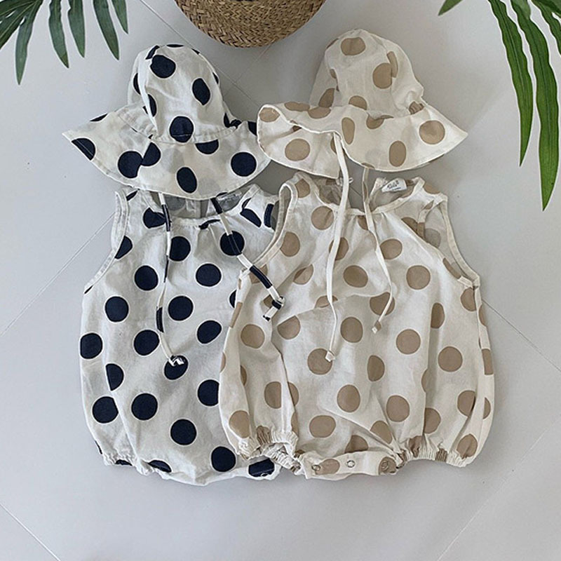 2020 New Summer Baby Clothing Cool Baby Girls Bodysuits Linen Infant Boys Jumpsuits Sleeveless Dot Print Outfit, Beige
2020 New Summer Baby Clothing Cool Baby Girls Bodysuits Linen Infant Boys Jumpsuits Sleeveless Dot Print Outfit, Beige