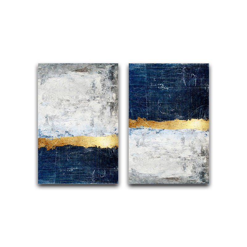 Abstract Painting Blue Painting Blue Wall Art Picture Canvas Poster Print Wall Art Pictures Living Room Decoration