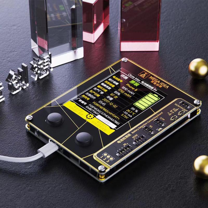 Qianli Battery Repair Programmer for X XS MAX XR 5 5S 6 6P 6S 6 7 8 plus Battery Data Write Read MEGA-IDEA Tester
Qianli Battery Repair Programmer for X XS MAX XR 5 5S 6 6P 6S 6 7 8 plus Battery Data Write Read MEGA-IDEA Tester