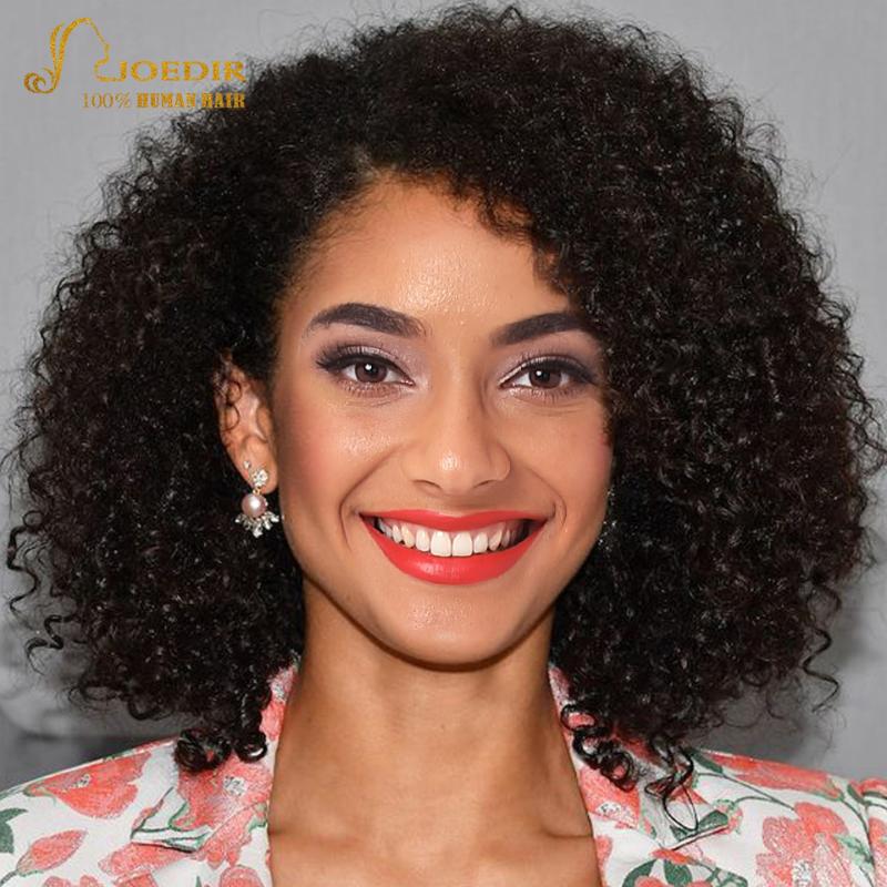 Joedir Afro Kinky Curly Bob Lace Front Wigs Short Lace Front Human Hair Wigs Brazilian Remy Curly Human Hair Wig Fast Shipping, Natural color
Joedir Afro Kinky Curly Bob Lace Front Wigs Short Lace Front Human Hair Wigs Brazilian Remy Curly Human Hair Wig Fast Shipping, Natural color