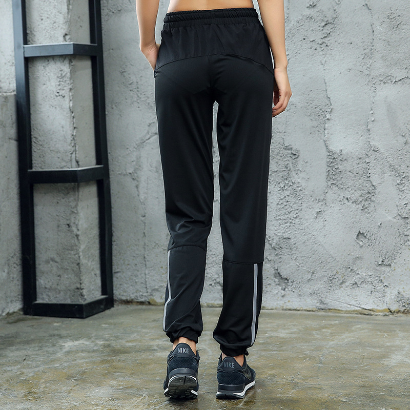 Women' loose casual fun run pants high elasticity fast drying Harlan running pants large size professional lady, Black
Women' loose casual fun run pants high elasticity fast drying Harlan running pants large size professional lady, Black