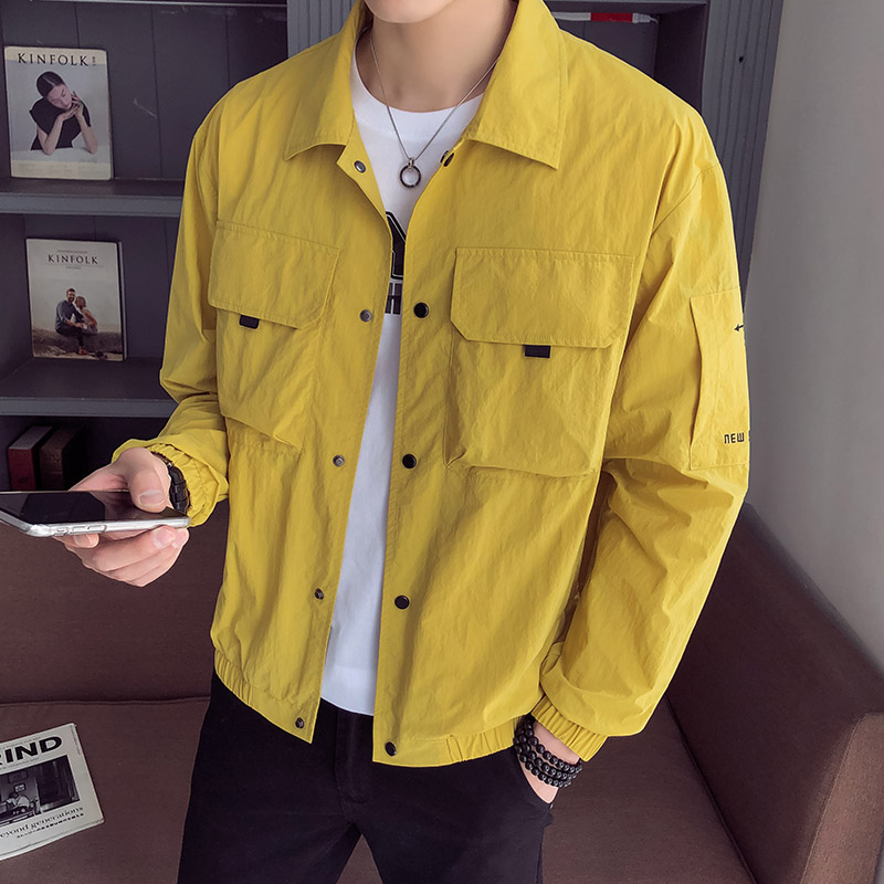 2019 Summer New Hot Sunscreen Men' Casual Fashion Thin Comfortable Large Pocket Slim Solid Color Jacket Sun Protection Clothing, Blue
2019 Summer New Hot Sunscreen Men' Casual Fashion Thin Comfortable Large Pocket Slim Solid Color Jacket Sun Protection Clothing, Blue