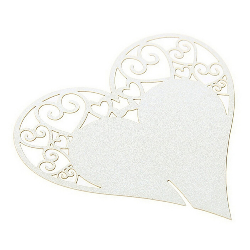 50pcs/set Wedding Table Decoration Place Cards Laser Cut Heart Floral Wine Glass Place Cards For Wedding Party Decoration
50pcs/set Wedding Table Decoration Place Cards Laser Cut Heart Floral Wine Glass Place Cards For Wedding Party Decoration
