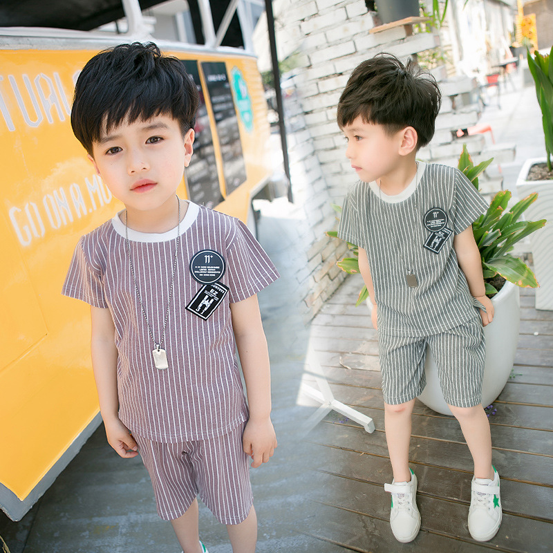 2020 Summer Boys Clothing Sets Baby Outfits T-shirt + Pants 2pcs Kids Sport Suit Teenage Children Clothes 6 7 8 9 10 11 12 Years, Gray
2020 Summer Boys Clothing Sets Baby Outfits T-shirt + Pants 2pcs Kids Sport Suit Teenage Children Clothes 6 7 8 9 10 11 12 Years, Gray