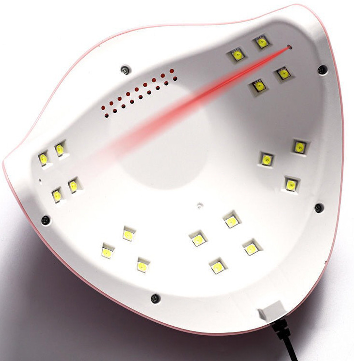 ND004 54W UV Lamp LED Lamp Nail Dryer With 18 LEDs Dryer Lamp For nail art Curing Gel Polish Auto Sensing Nail Manicure Tools