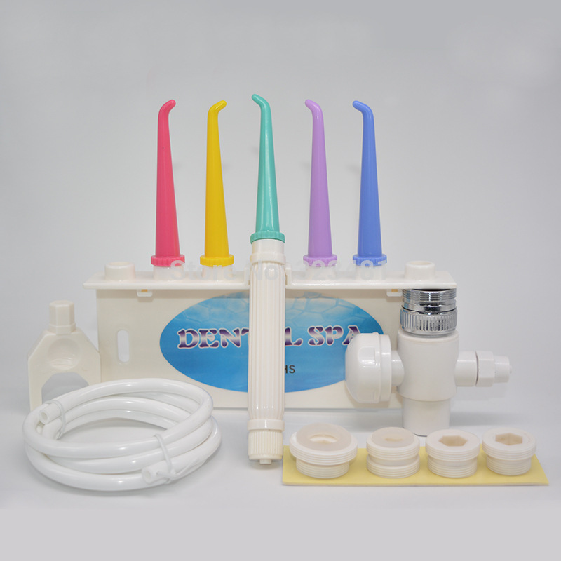 Factory Wholesale Home Bathroom Portable Dental SPA Flosser Faucet Water No Electric Oral Irrigator teeth cleaner waterpick