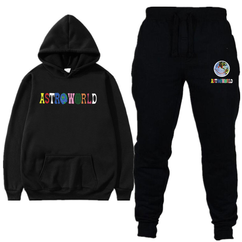 ASTROWORLD New 2019 Brand Tracksuit Fashion Hoodies Men Sportswear Two Piece Sets Fleece Thick hoody+Pants Sporting Suit Male, 13black
ASTROWORLD New 2019 Brand Tracksuit Fashion Hoodies Men Sportswear Two Piece Sets Fleece Thick hoody+Pants Sporting Suit Male, 13black