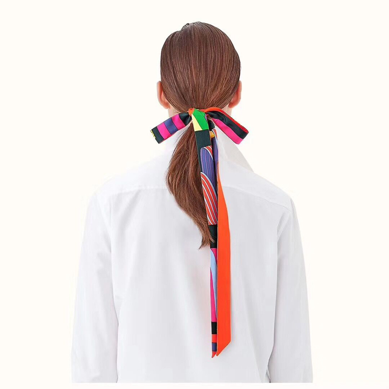 Profeesion Wholesale popular 200*3CM Scarf Headband Women Long Skinny Plaid Head Scarves For Ladies Paisley Silk Scarf Bag Ribbons Hot Sale
Profeesion Wholesale popular 200*3CM Scarf Headband Women Long Skinny Plaid Head Scarves For Ladies Paisley Silk Scarf Bag Ribbons Hot Sale