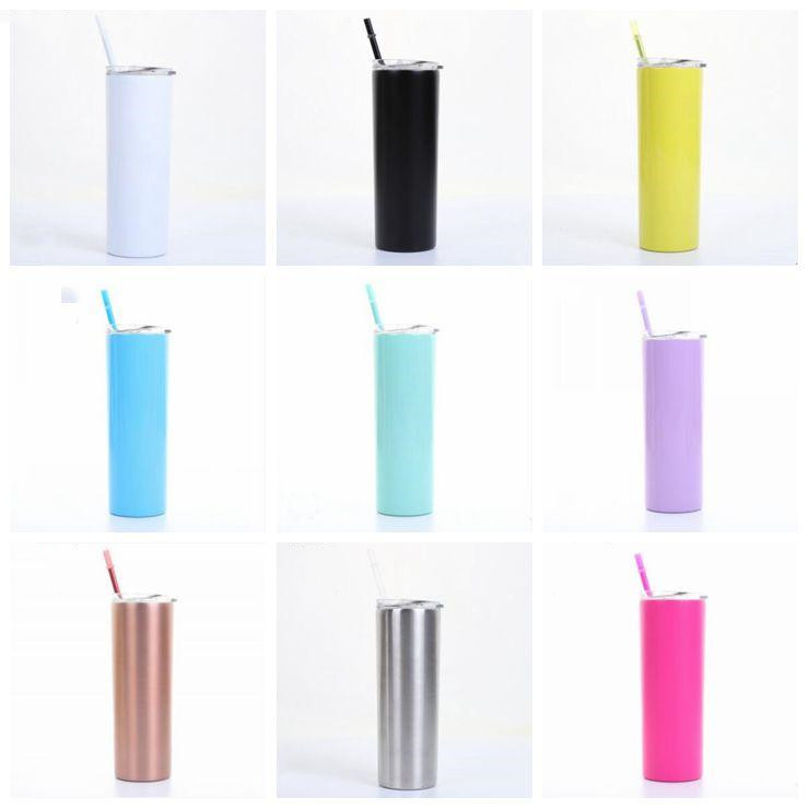 Skinny Cups Coffee Mugs Skinny Tumbler with Lids Colorful Straws Insulated Vacuum Tumblers Slim Straight Cup Beer Water Bottle YW3643-1Q, As pictures
Skinny Cups Coffee Mugs Skinny Tumbler with Lids Colorful Straws Insulated Vacuum Tumblers Slim Straight Cup Beer Water Bottle YW3643-1Q, As pictures