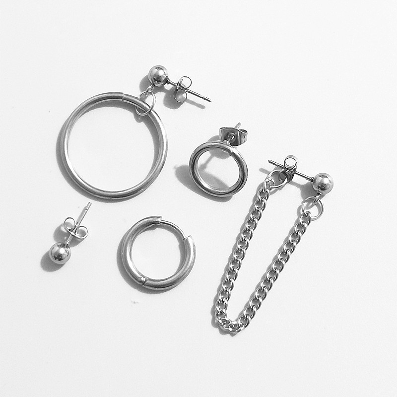 5pcs/set KPOP Bangtan Boys V DNA circle Stud Earrings Korean Fashion Jewelry Accessories For Mens And Womens Earring
5pcs/set KPOP Bangtan Boys V DNA circle Stud Earrings Korean Fashion Jewelry Accessories For Mens And Womens Earring