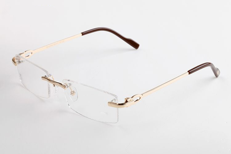 Fashion Rimless Optical glasses Brand Designer sunglasses for Men Women Eyewear High Quality Buffalo Horn Alloy Legs Eyewear With Box
Fashion Rimless Optical glasses Brand Designer sunglasses for Men Women Eyewear High Quality Buffalo Horn Alloy Legs Eyewear With Box