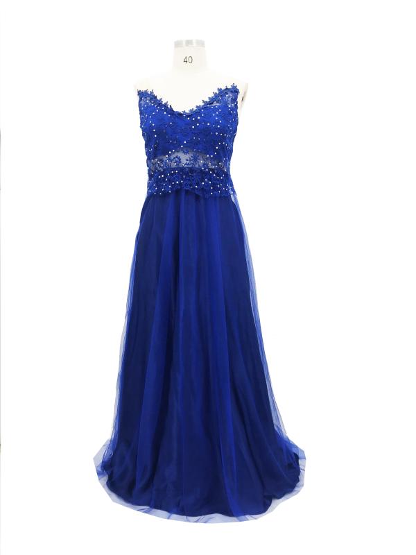 Women Formal Wedding Clothes Evening Party Dress Ball Prom Gown Elegant Vestido Ladies Lace Ral Long Dress1