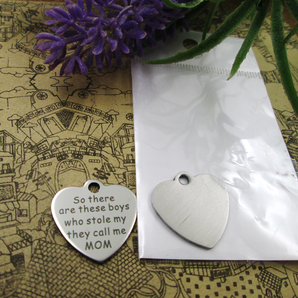 40pcs--"so there are these boys who stole"stainless steel charms more style for choosing DIY Charms pendants for necklace
40pcs--"so there are these boys who stole"stainless steel charms more style for choosing DIY Charms pendants for necklace