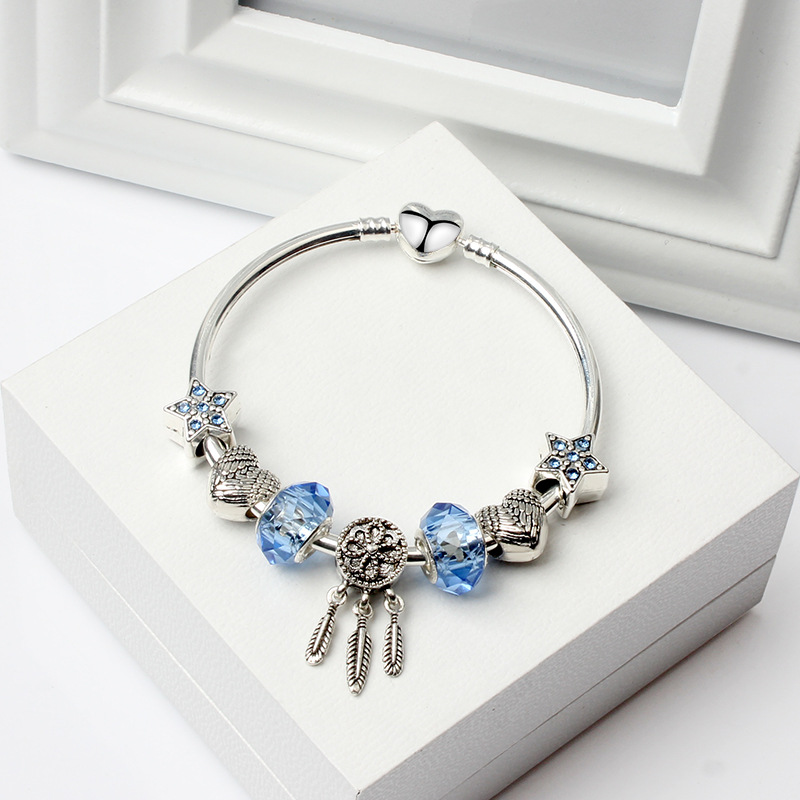 Wholesale- Sterling Silver Crystal Murano Lampwork Glass & Crystal European Charm Beads Fits Pandora Charm bracelets Style Free Ship
Wholesale- Sterling Silver Crystal Murano Lampwork Glass & Crystal European Charm Beads Fits Pandora Charm bracelets Style Free Ship