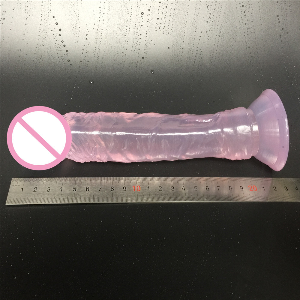 8.9 inch 23cm long d: 4.5 cm big dildo with suction cup sex penis,artificial penis for woman woman sex product sex toy C18112801