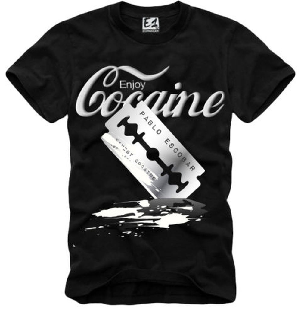 Fashion Tshirt Men Letter PABLO ESCOBAR Print Cool Casual Cotton T Shirt Hip Hop Shirt Tops Summer, Black
Fashion Tshirt Men Letter PABLO ESCOBAR Print Cool Casual Cotton T Shirt Hip Hop Shirt Tops Summer, Black