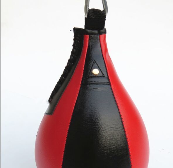 2019PU Boxing Training Punching Bag Fitness Muay Thai Double End Boxing Speed Ball Pear Inflatable Boxing Equipment Bodybuilding T200416
