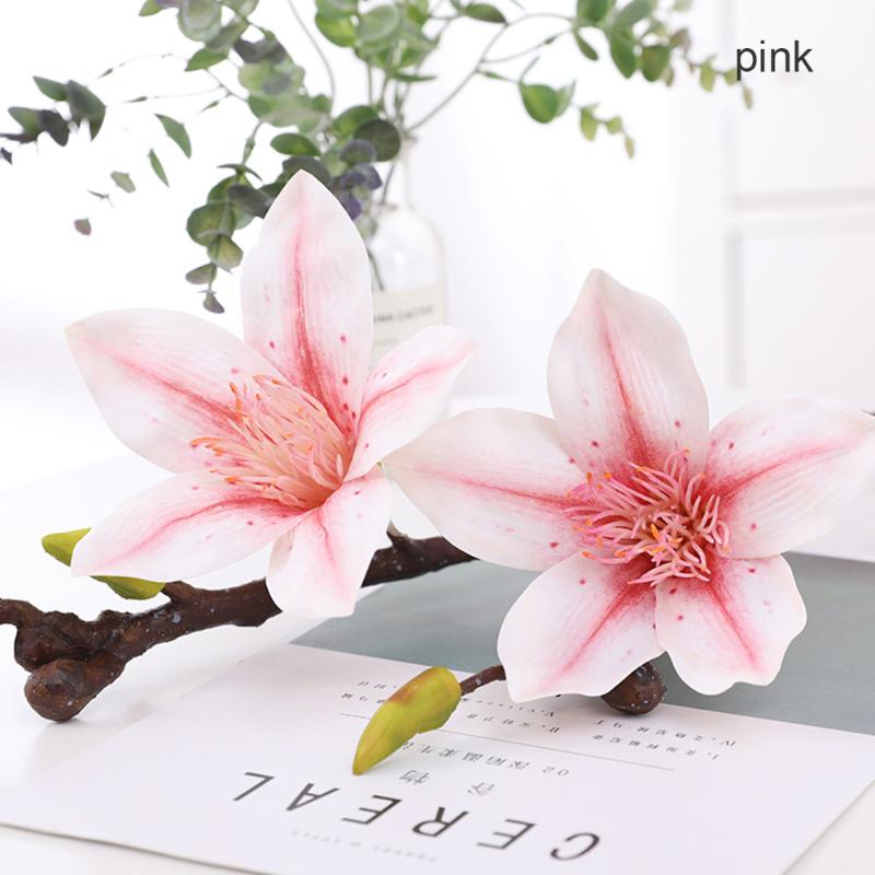 1Pc 57CM Artificial Flower Branch 3D Printing Magnolia Fake Flower Home Decoration Arrangement Wedding Party Decoration, Orange
1Pc 57CM Artificial Flower Branch 3D Printing Magnolia Fake Flower Home Decoration Arrangement Wedding Party Decoration, Orange