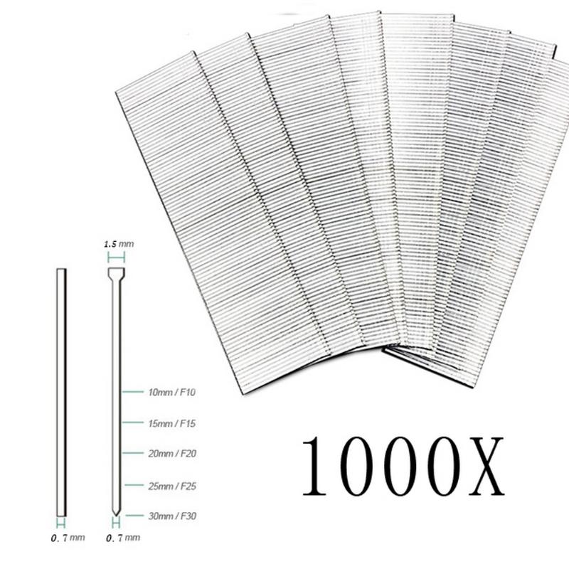 1000PCS Nailer Penumatic Strip Nails F10F15 F20 F25 F30 Straight Steel DIY Woodworking Nail Gun Home Decoration Wardrobe Door
1000PCS Nailer Penumatic Strip Nails F10F15 F20 F25 F30 Straight Steel DIY Woodworking Nail Gun Home Decoration Wardrobe Door
