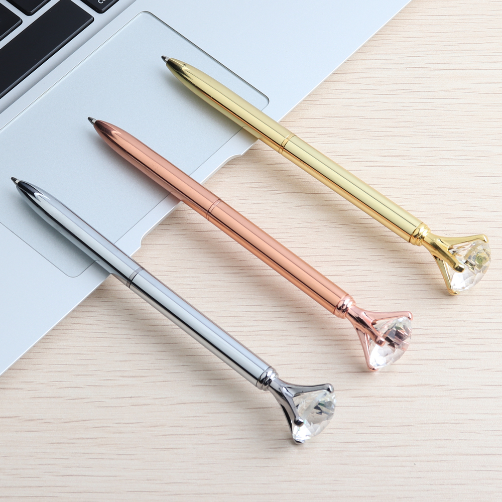 Luxury Metal Crystal Diamond Pen 8 Colors Polka Dot Ball Pens Fashion 19 Carat Large Diamond Ballpoint Pens For School Office, Multicolor
Luxury Metal Crystal Diamond Pen 8 Colors Polka Dot Ball Pens Fashion 19 Carat Large Diamond Ballpoint Pens For School Office, Multicolor
