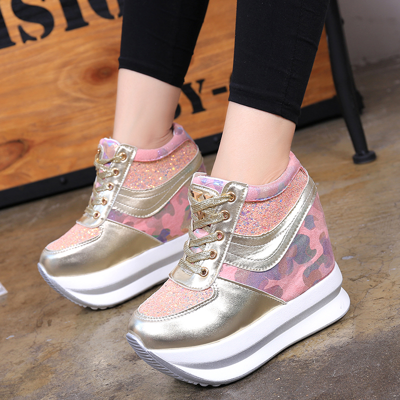 Hot Sale-Autumn Women Wedges Shoes High Top Fashion Women Casual Shoes Female Height Increasing Platform Women Sneakers, Black;white
Hot Sale-Autumn Women Wedges Shoes High Top Fashion Women Casual Shoes Female Height Increasing Platform Women Sneakers, Black;white