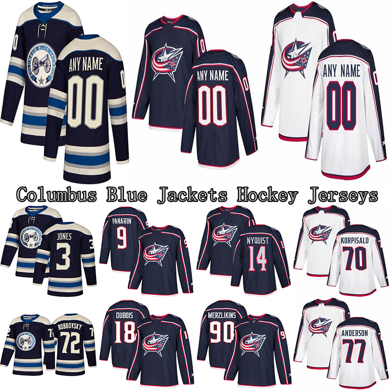 Columbus Blue Jackets Jersey 71 Nick Foligno 3 Seth Jones 29 Patrik Laine 72 Bobrovsky Custom Any Name Any Number Hockey jerseys, Black;red
Columbus Blue Jackets Jersey 71 Nick Foligno 3 Seth Jones 29 Patrik Laine 72 Bobrovsky Custom Any Name Any Number Hockey jerseys, Black;red