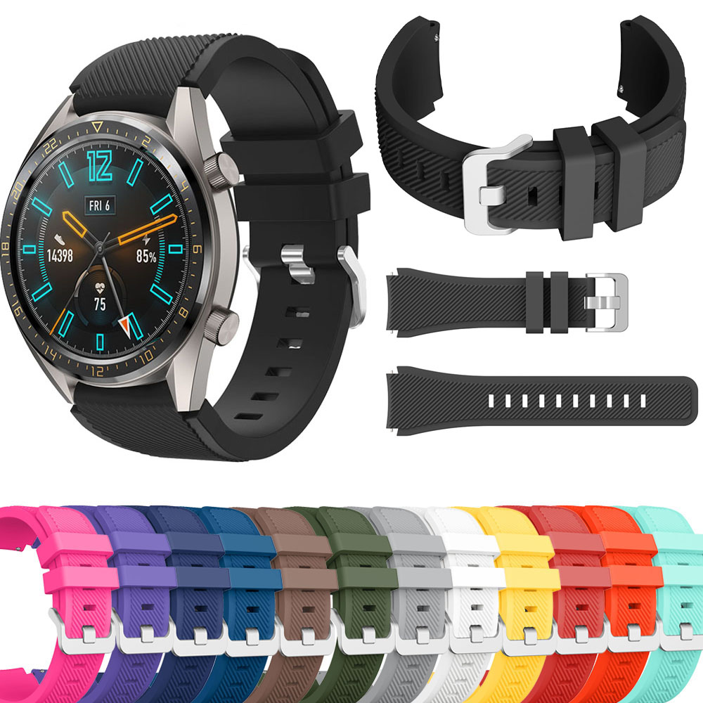 Sport Silicone Strap Bracelet Replacement for for Huawei Watch GT Rubber Band Watchband 22mm
Sport Silicone Strap Bracelet Replacement for for Huawei Watch GT Rubber Band Watchband 22mm
