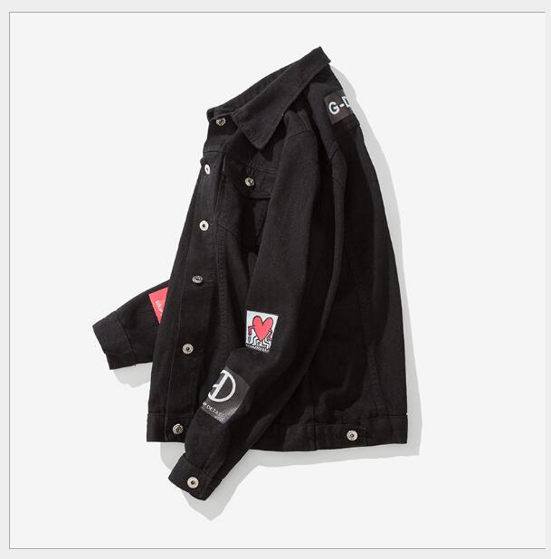 Champions Men's jeans Jackets New jean Outerwear Coats Designer Denim jacket Giacca di jeans Women Casual giacca Outdoor Veste en jean, Black
Champions Men's jeans Jackets New jean Outerwear Coats Designer Denim jacket Giacca di jeans Women Casual giacca Outdoor Veste en jean, Black