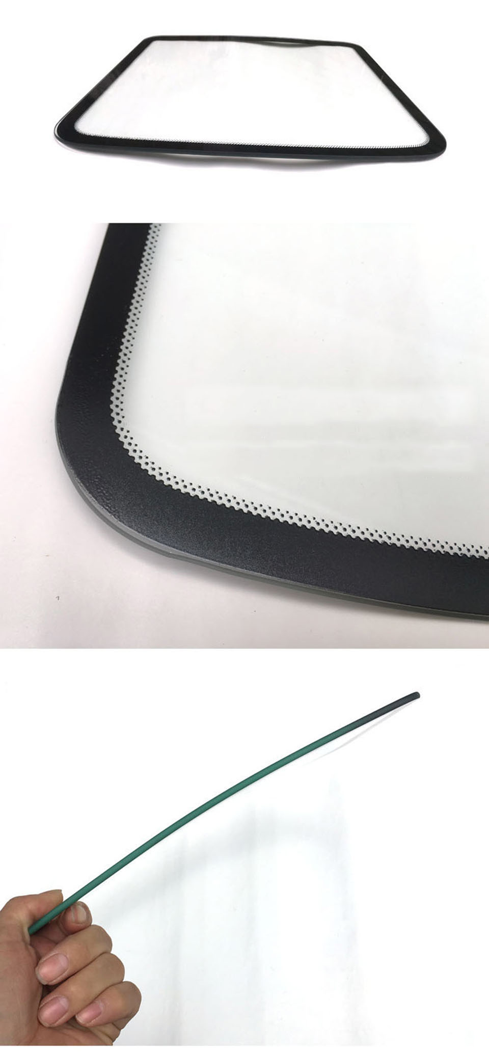30524cm Miniature Rear Windscreen Windshield Glass Display Model For Window Tint or Glass Ceramic Coatings Displaying MOB4