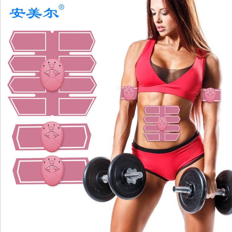 Smart Fitness Electric EMS Muscle Stimulator ABS Abdominal Muscle Toner Body Fitness Shaping Massage Patch Siliming Trainer Exerciser Unisex
Smart Fitness Electric EMS Muscle Stimulator ABS Abdominal Muscle Toner Body Fitness Shaping Massage Patch Siliming Trainer Exerciser Unisex