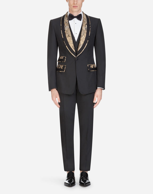 Elegant Design Three Pieces (Blazer+Pant+Vest) Business Men Suits With Shawl Lapel One Button Wedding Bridegroom Tuxedos For Sale