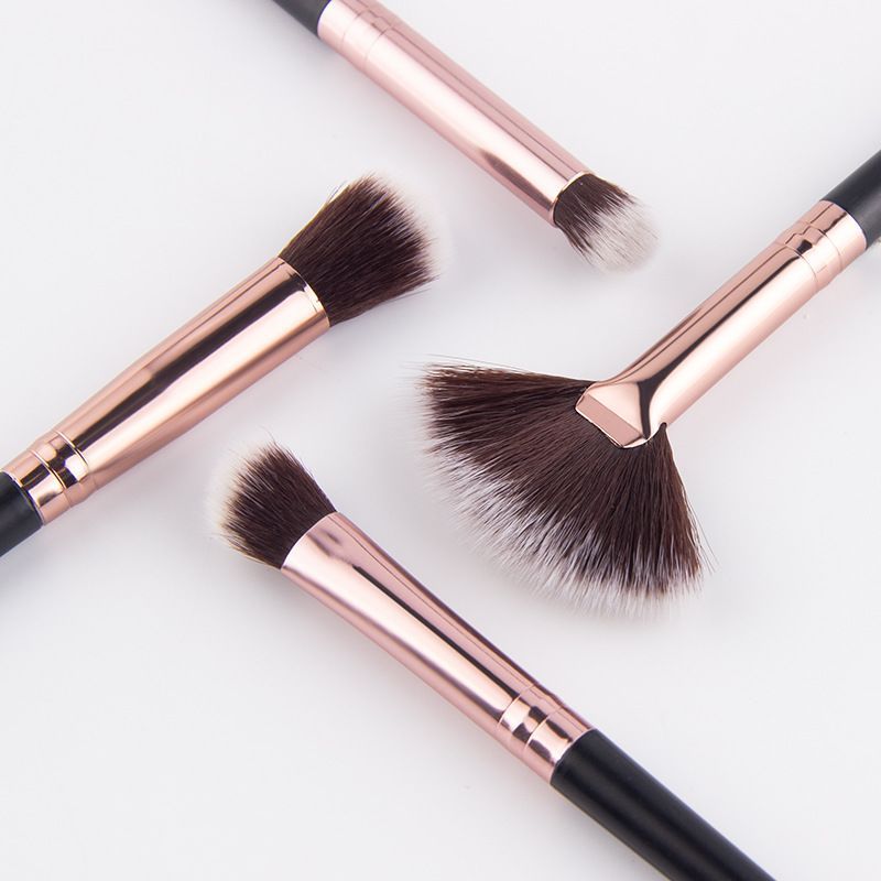Anmor Makeup Brushes Set 12pcs/lot Eye Shadow Blending Eyeliner Eyelash Eyebrow Brushes For Make up Professional Eyeshadow Brush