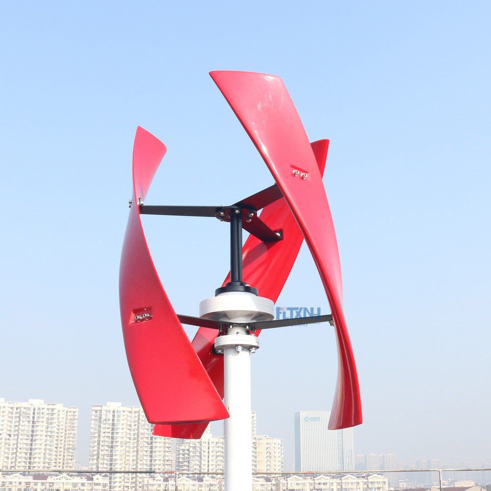 20KW vertical wind turbine max 20KW 12v 24v 48v 2m start up 600RPM no noise with high efficient