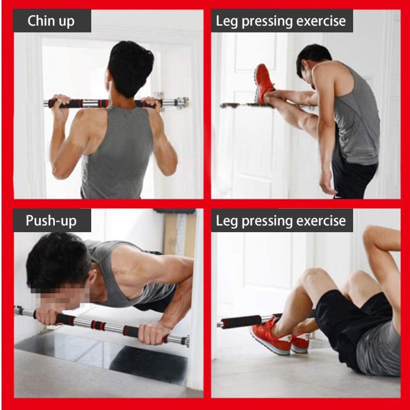 Fitness Horizontal Bar Indoor Pull Up Bar Doorway Workout Home Exercise Fitness Adjustable Sports Exercise Equipment 415
Fitness Horizontal Bar Indoor Pull Up Bar Doorway Workout Home Exercise Fitness Adjustable Sports Exercise Equipment 415
