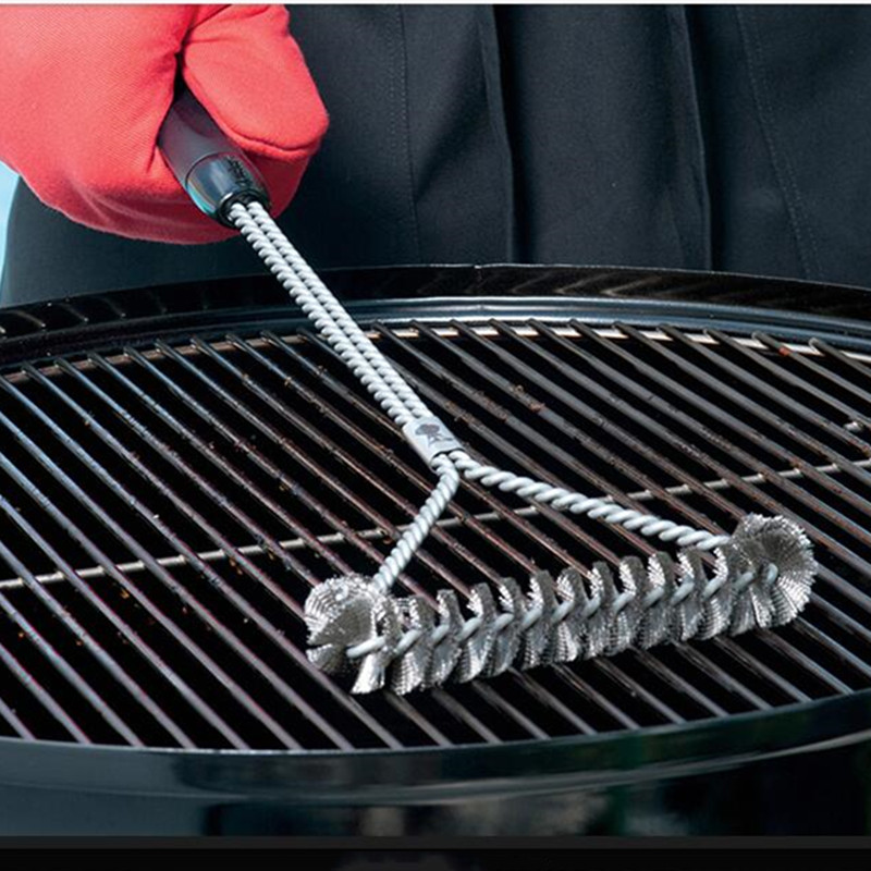 Kitchen Accessories BBQ Grill Barbecue Kit Cleaning Brush Stainless Steel Cooking Tools Barbecue Gadgets Accessories Brushes, Black
Kitchen Accessories BBQ Grill Barbecue Kit Cleaning Brush Stainless Steel Cooking Tools Barbecue Gadgets Accessories Brushes, Black