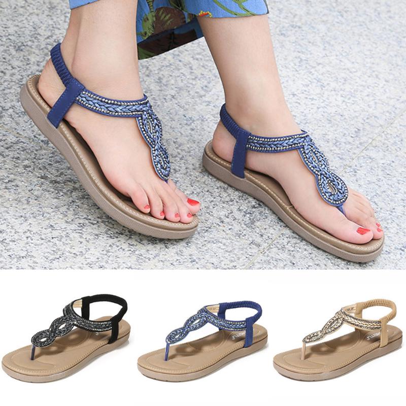 Women Sandals Flip Flops 2020 Summer Flat Shoes Woman Bohemian Sandals Ladies Vacation Beach Sandales Femme A1, Bu
Women Sandals Flip Flops 2020 Summer Flat Shoes Woman Bohemian Sandals Ladies Vacation Beach Sandales Femme A1, Bu