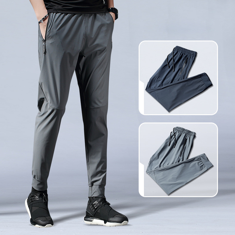 Summer Quick Dry Trousers Men Sports Running Pants pant Training sport Pants Elasticity Legging jogging Gym Trousers, Black 1
Summer Quick Dry Trousers Men Sports Running Pants pant Training sport Pants Elasticity Legging jogging Gym Trousers, Black 1