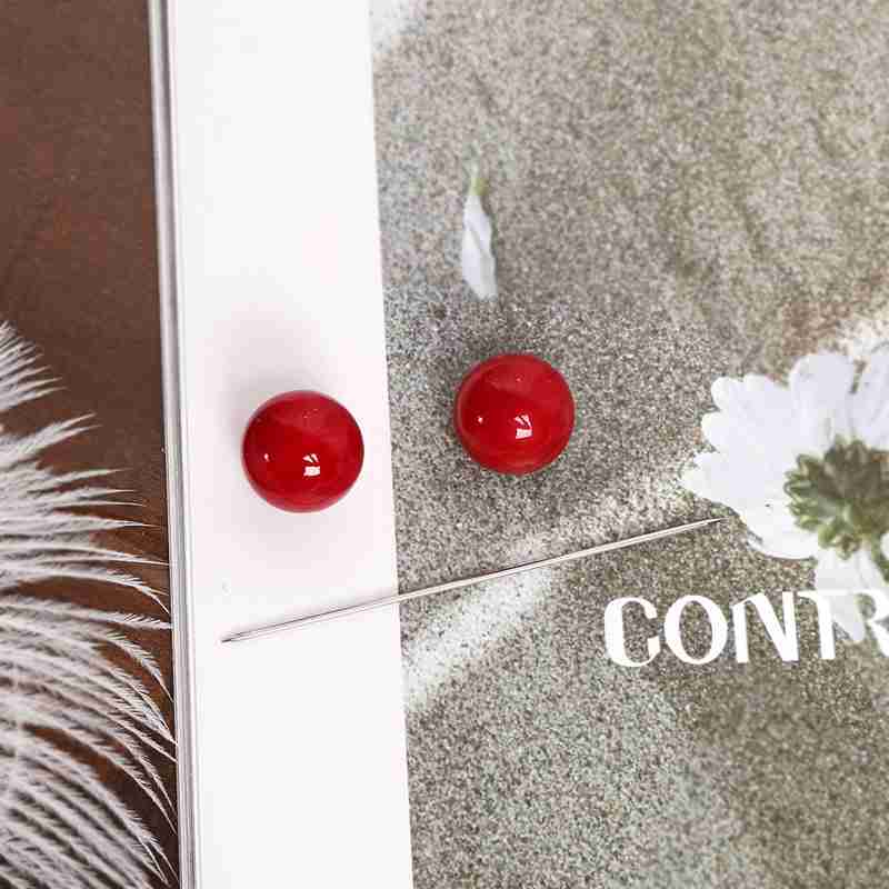 Sweater shawl clip double-layer imitation pearl brooch safety pin women's clothing / all kinds of change dress up decoration -
