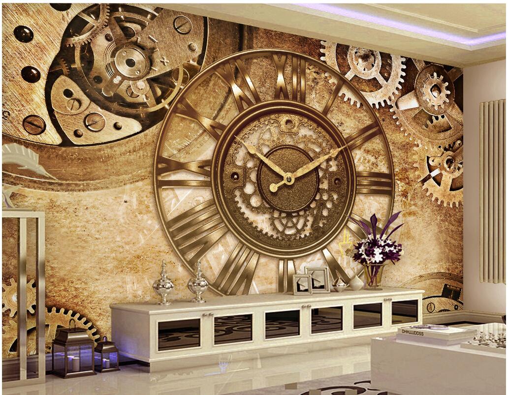 WDBH custom photo 3d wall paper Retro gear clock tv background living room home decor 3d wall murals wallpaper for walls 3 d, Non-woven wallpaper
WDBH custom photo 3d wall paper Retro gear clock tv background living room home decor 3d wall murals wallpaper for walls 3 d, Non-woven wallpaper