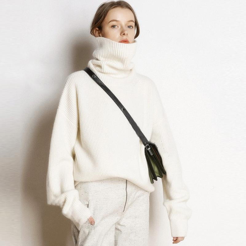 Women Wool Cashmere Sweaters Winter Turtleneck Knitted Long Sleeve Jumper Sweater High Quality Female Casual Sweaters FP1773, Red
Women Wool Cashmere Sweaters Winter Turtleneck Knitted Long Sleeve Jumper Sweater High Quality Female Casual Sweaters FP1773, Red