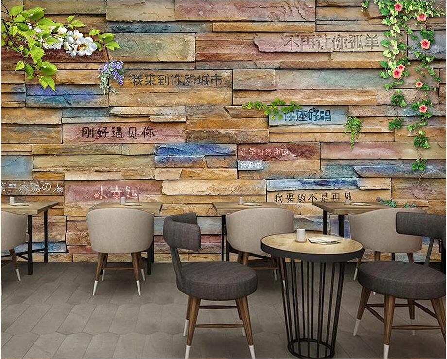 3D wallpaper custom photo mural Brick wall art retro coffee shop bar background wall stickers home decor wall art canvas pictures, Non-woven wallpaper
3D wallpaper custom photo mural Brick wall art retro coffee shop bar background wall stickers home decor wall art canvas pictures, Non-woven wallpaper