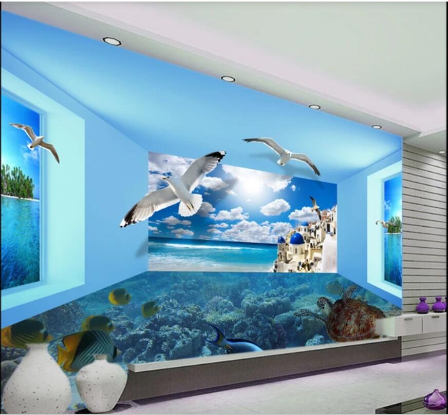 3d wallpaper custom murals photo 3D sea view space living room TV background wall home decor wall art picture wallpaper for walls 3 d, Non-woven
3d wallpaper custom murals photo 3D sea view space living room TV background wall home decor wall art picture wallpaper for walls 3 d, Non-woven