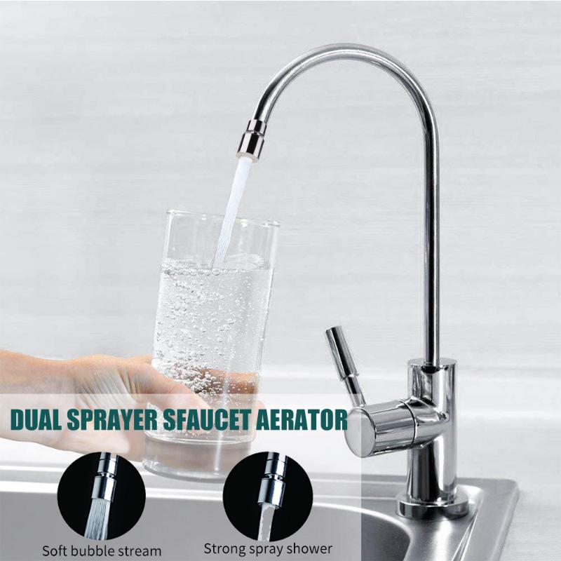 Dual Function 2 Flow Kitchen Sink Aerator 360-Degree Swivel Faucet Sprayer Shower Aerators Water Saving Copper Replacement Part
Dual Function 2 Flow Kitchen Sink Aerator 360-Degree Swivel Faucet Sprayer Shower Aerators Water Saving Copper Replacement Part