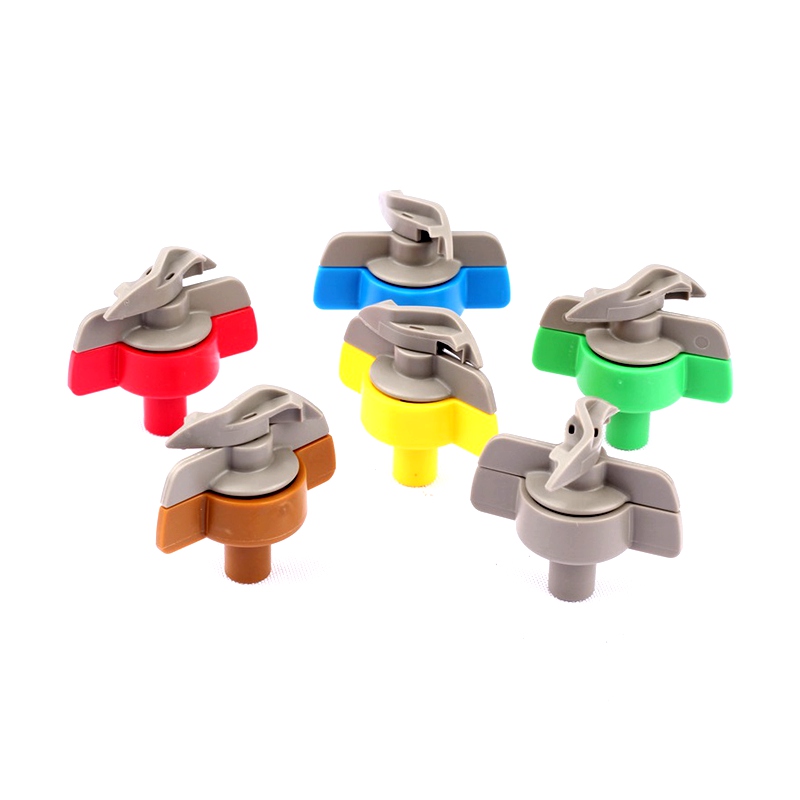5pcs Inner Dia6mm Best Quality NuoNuoWell 360Degree Frameless Rotary Sprinkler Well-distributed No Blind Angle Irrigation Nozzle, Yellow
5pcs Inner Dia6mm Best Quality NuoNuoWell 360Degree Frameless Rotary Sprinkler Well-distributed No Blind Angle Irrigation Nozzle, Yellow